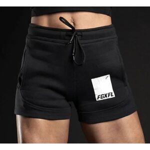 Flag Nor Fail NWT Athletic 'Knockout Shorts' in Black/White Size Small